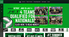 Desktop Screenshot of jetvolleyball.com